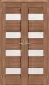 Двухстворчатые межкомнатные двери
