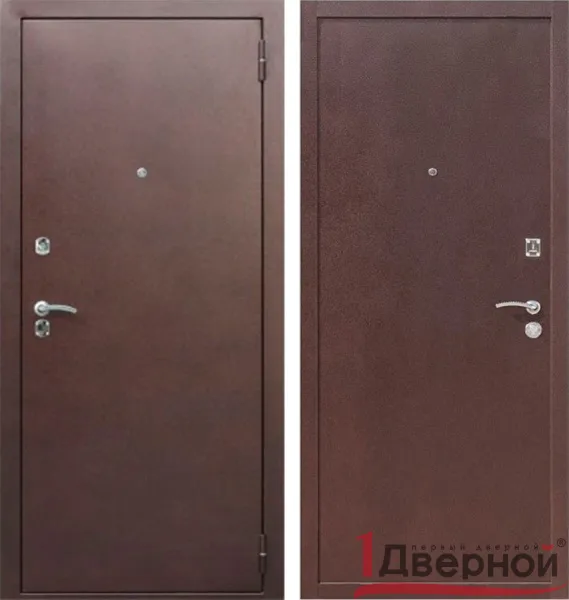 Входная дверь Лига 60 (Металл-металл)