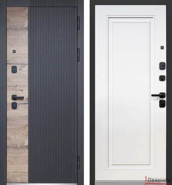 Входная дверь Гамма МДФ/МДФ