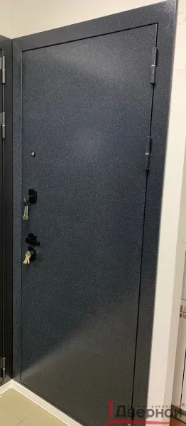 Входная дверь Корсика Зеркало Графит