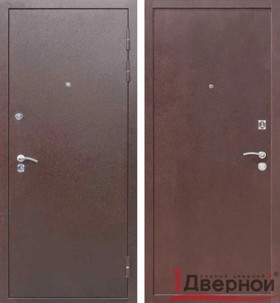 Входная дверь Аякс (металл/металл)