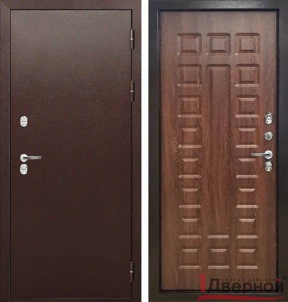 Входная дверь Термо дуб венгерский (Терморазрыв)