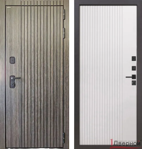 Входная дверь Termo Soros Вудлайн тёмный