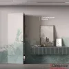 Скрытая дверь Invisible (белая пластиковая кромка с 4х торцов)