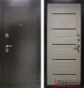 Входная дверь Корсика 5 Узкие стекла