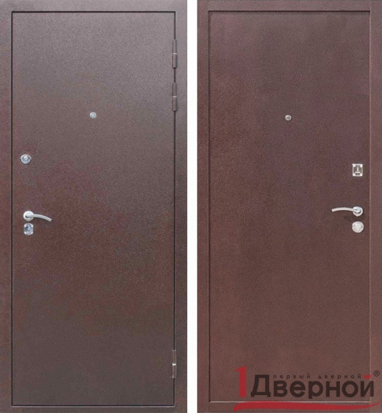Входная дверь Аякс (металл/металл)