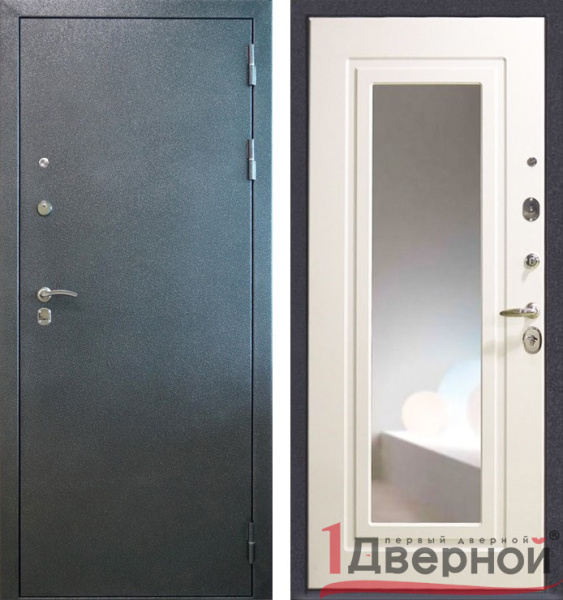 Входная дверь Зеркало 100 мм