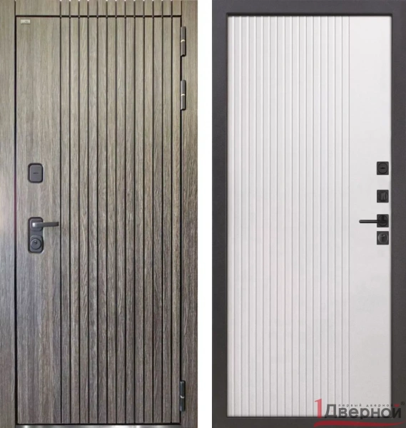 Входная дверь Termo Soros Вудлайн тёмный