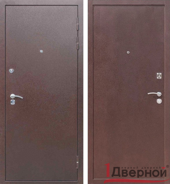 Входная дверь Аякс (металл/металл)
